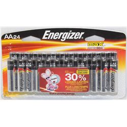 NEW 24 PACK OF AA ENERGIZER BATTERIES