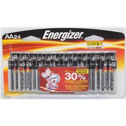 NEW 24 PACK OF AA ENERGIZER BATTERIES