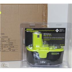 CASE OF 4PC POWER IT! 18V BATTERY