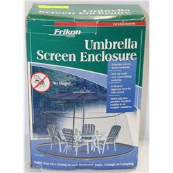 UMBRELLA SCREEN ENCLOSURE