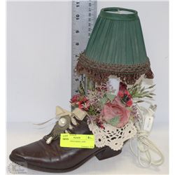 VINTAGE 1950'S SHOE LAMP