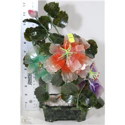 FLOWER POT AND FLOWERS