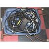 Image 1 : LOT OF EXTENSION CORDS AND TABLE LEGS
