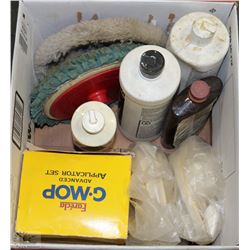 BOX WITH CAR POLISHING KIT WITH ALL ACCESSORIES