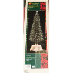 COLLECTIONS 4' FIBER OPTIC SLIM TREE
