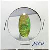 Image 1 : LARGE OVAL AUSTRALIAN TRIPLATE OPAL GEMSTONE