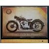 Image 1 : VINTAGE STYLE TIN  BMW MOTORCYCLE WALL PLAQUE