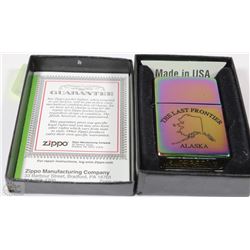 NEW "THE LAST FRONTIER" ALASKA ZIPPO IN