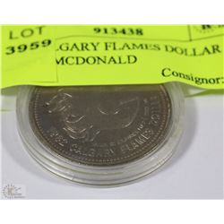 1982 CALGARY FLAMES DOLLAR LANNY MCDONALD