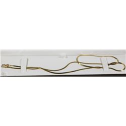 10 KT GOLD (417 STAMPED) 22 INCH CHAIN