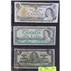 Image 1 : SHEET W/THREE COLLECTIBLE $1 BILLS - 1937,