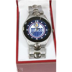 OILER'S WATCH W/S.S. BACK & NEW BATTERY