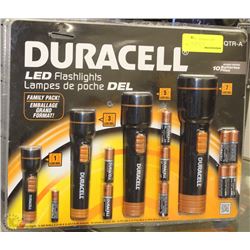 NEW DURACELL FAMILY PACK LED FLASHLIGHTS