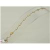 Image 3 : #18-14K YELLOW GOLD OPAL BRACELET