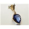 Image 2 : #20-14K YELLOW GOLD TANZANITE & DIAMOND