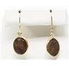 Image 2 : #45-14K YELLOW GOLD NATURAL AMMOLITE & DIAMOND