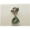 Image 1 : #47-14K WHITE GOLD ALEXANDRITE & DIAMOND PENDANT