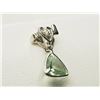 Image 2 : #47-14K WHITE GOLD ALEXANDRITE & DIAMOND PENDANT
