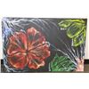 Image 1 : LARGE FLOWER WALL HANGING CANVAS PICTURE