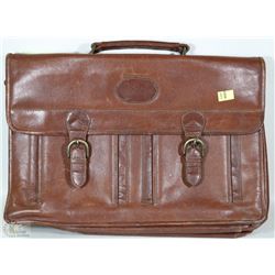 LEATHER BUGATI VINTAGE BRIEF CASE