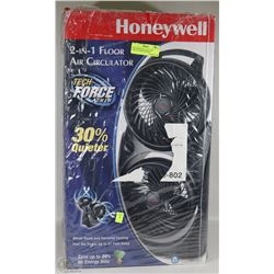 NEW HONEYWELL 2 IN 1 AIR CIRCULATOR FLOOR FAN