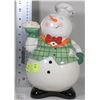 Image 1 : COLLECTIBLE SNOWMAN COOKIE JAR