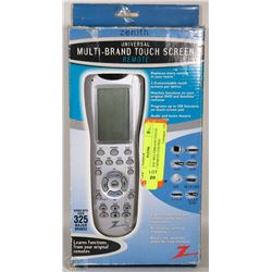 UNIVERSAL MULTIBRAND TOUCH SCREEN REMOTE CONTROL