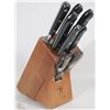 Image 1 : J.A. HENKLE KNIFE SET IN BLOCK