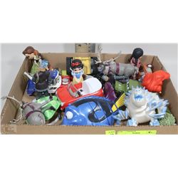 LOT OF  DISNEY CHARACTERS FIGURES AND CARS