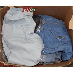 CASE OF NEW  16 PAIRS OF GIRLS JEANS (YOUTH)
