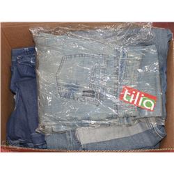 CASE OF NEW 14 PAIRS OF LADIES PLUS SIZE JEANS