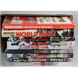 BOX OF WWI & WWII WAR BOOKS (MOST GERMANY)