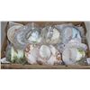 Image 1 : BOX W/FINE CHINA CUP & SAUCER SETS INCL.