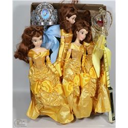 LOT OF  DISNEY PRINCESS DOLLS-
