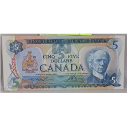 1979  $5 DOLLAR  BANK NOTE