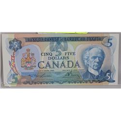 1979  $5 DOLLAR  BANK NOTE