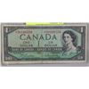 Image 1 : 1954 CANADIAN $1.00 REPLACEMENT BANK NOTE