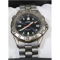 GENUINE SWISS MILITARY 100M DIVER MEN'S