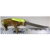 Image 1 : HAND FORGED HUNTING KNIFE WITH STAG ANTLER HANDLE