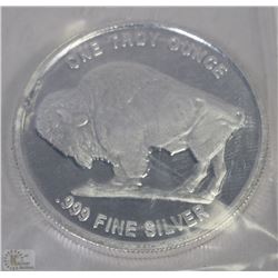 BUFFALO PURE SILVER ROUND 1-OZ