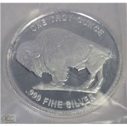 BUFFALO PURE SILVER ROUND 1-OZ
