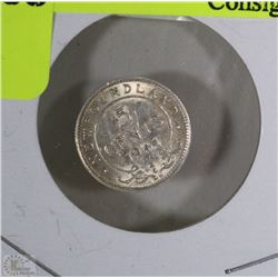 1941 NEWFOUNDLAND SMALL NICKEL