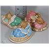 Image 1 : 3 PANDELFIN FIGURINES - DODGER, POPPET & PEEPS