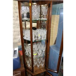 LARGE ESTATE CRYSTAL GLASS COLLECTION