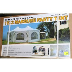 NEW 16X22 MARQUEE PARTY TENT