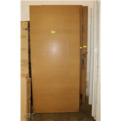 LOT OF THREE 3'X6'8" SOLID CORE DOORS