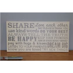 INSPIRATIONAL CANVAS PICTURE