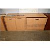 Image 1 : 70"X21" FOUR DOOR CABINET