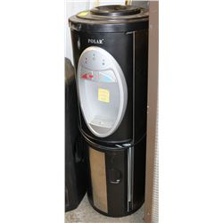 POLAR BLACK AND STAINLESS WATER COOLER/HEATER