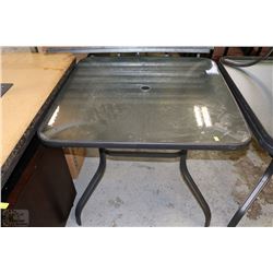 OUTDOOR SQUARE PATIO TABLE AS THEY COME